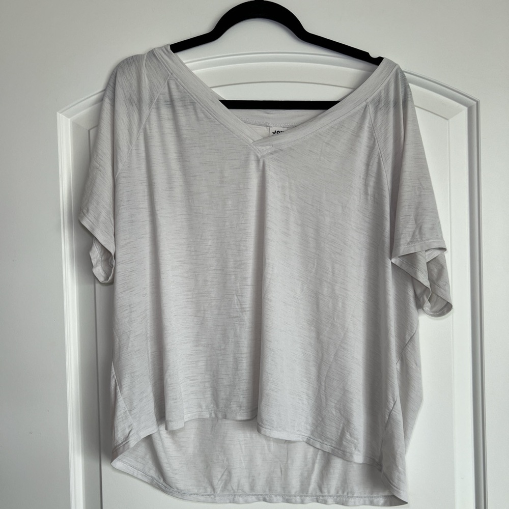 JoyLab Gray Boxy Short Sleeve Tee